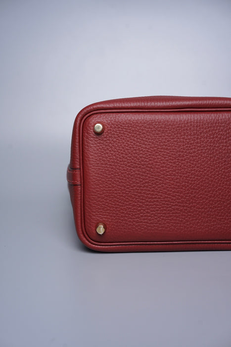 Hermes Picotin 18 in Rouge H Ghw (Brand New)