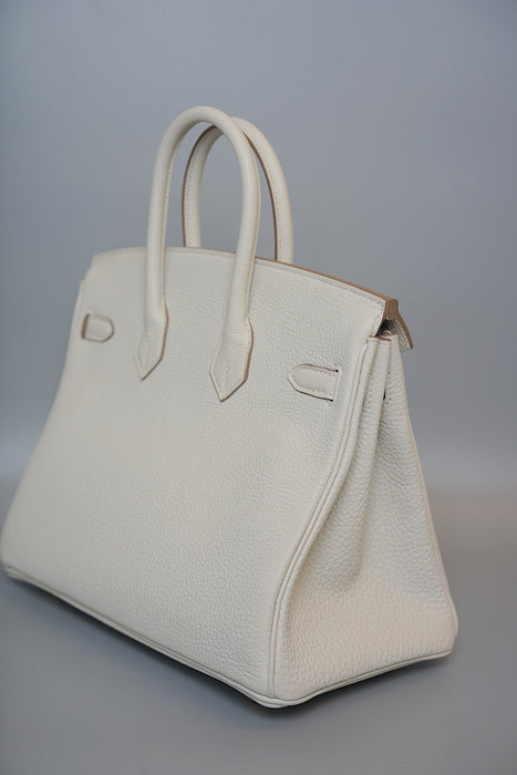 Hermes Birkin 25  in Gris Pale Togo Ghw