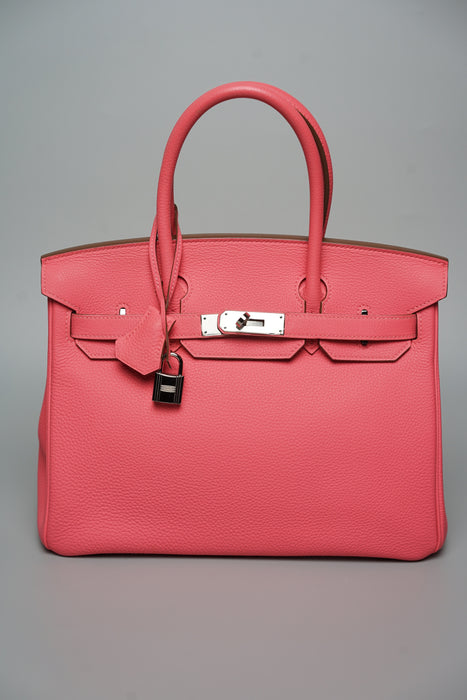 Hermes Birkin 30 in Rose Lipstick Togo Phw