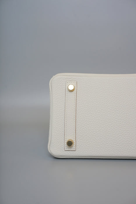 Hermes Birkin 25  in Gris Pale Togo Ghw