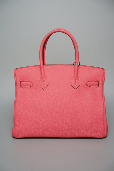 Hermes Birkin 30 in Rose Lipstick Togo Phw