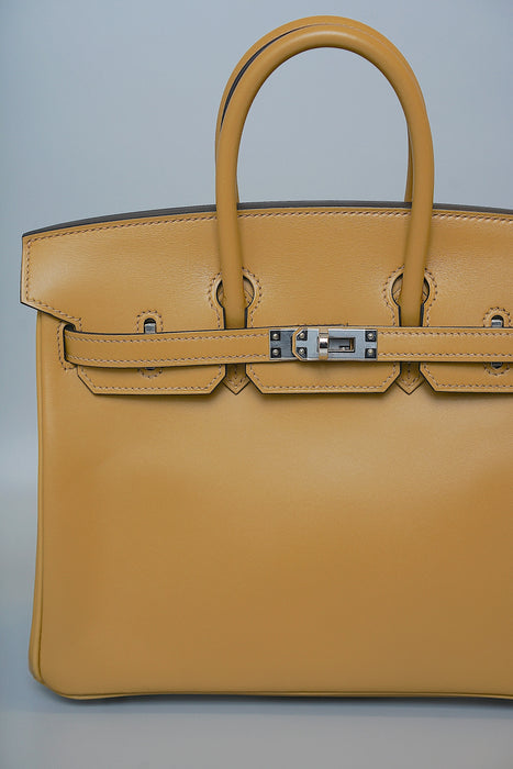 Hermes Birkin 25 in Poussiere Tadelakt Phw (Brand New)