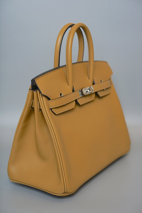 Hermes Birkin 25 in Poussiere Tadelakt Phw (Brand New)