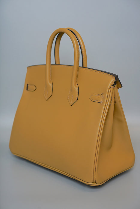 Hermes Birkin 25 in Poussiere Tadelakt Phw (Brand New)