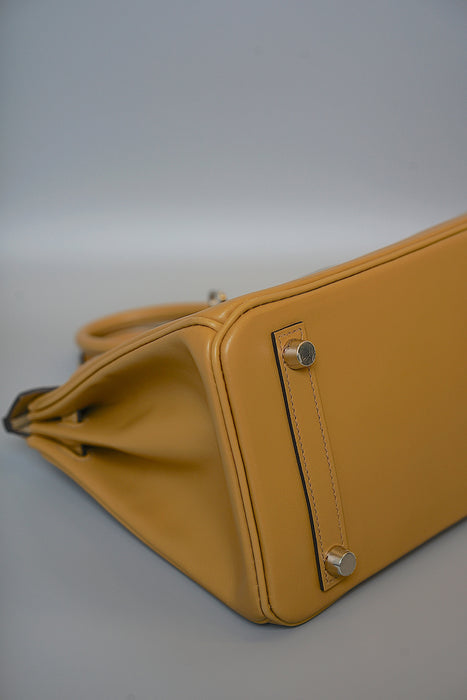 Hermes Birkin 25 in Poussiere Tadelakt Phw (Brand New)