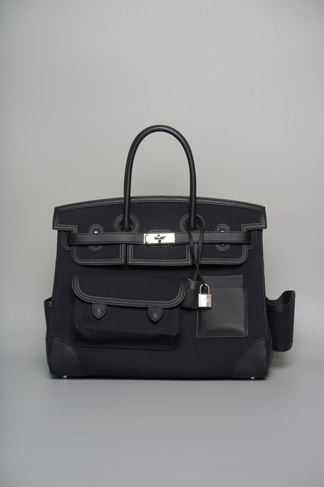 Hermes Birkin 35 Cargo in Black Phw (Brand New)