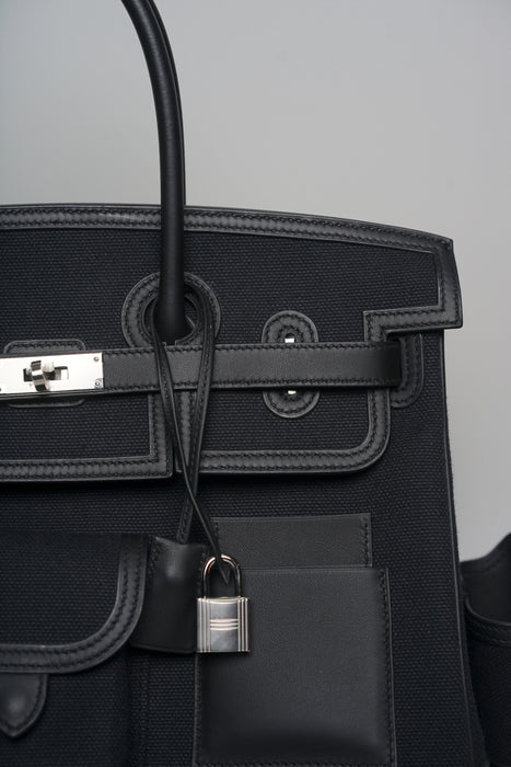 Hermes Birkin 35 Cargo in Black Phw (Brand New)