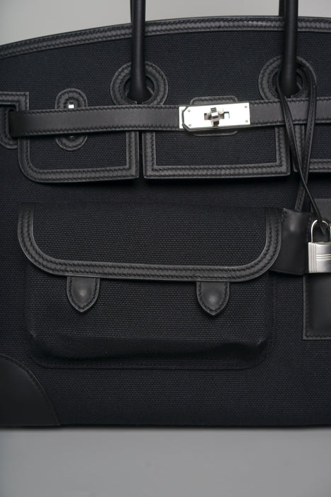 Hermes Birkin 35 Cargo in Black Phw (Brand New)
