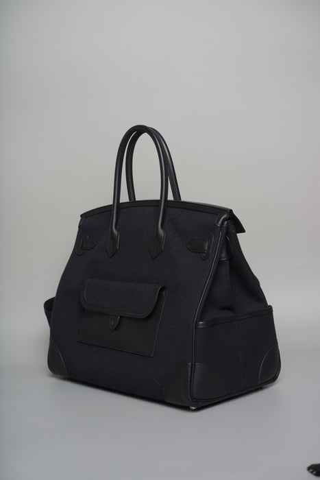 Hermes Birkin 35 Cargo in Black Phw (Brand New)