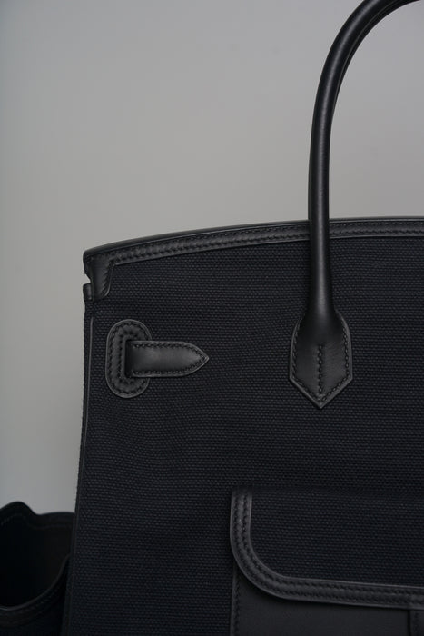 Hermes Birkin 35 Cargo in Black Phw (Brand New)