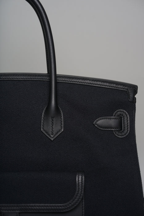 Hermes Birkin 35 Cargo in Black Phw (Brand New)