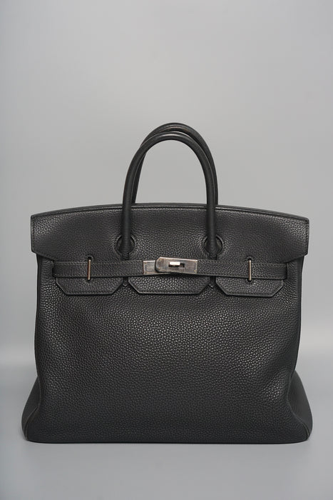 Hermes Hac 32 in Black Togo Phw