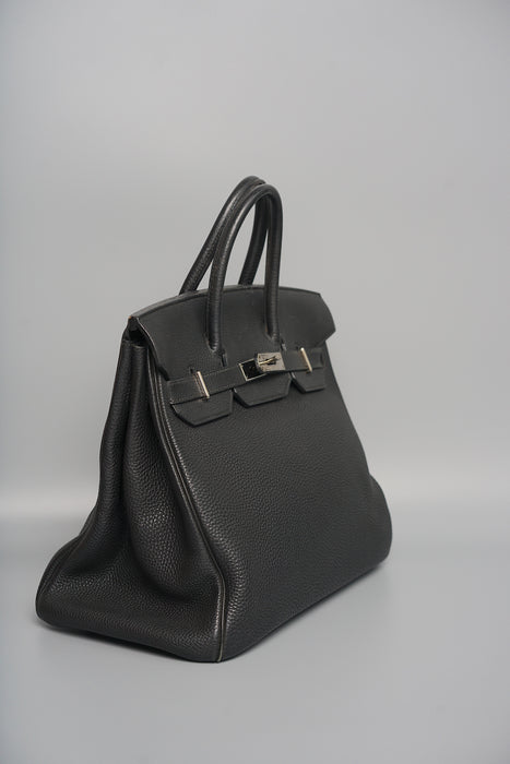 Hermes Hac 32 in Black Togo Phw