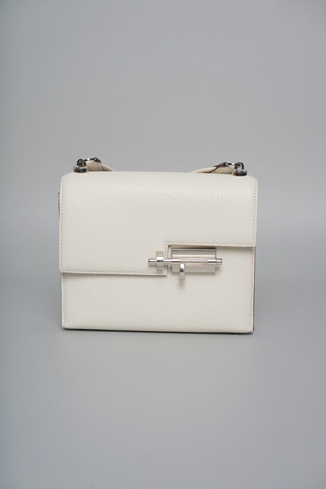 Hermes Mini Verrou in Nata Chevre Phw