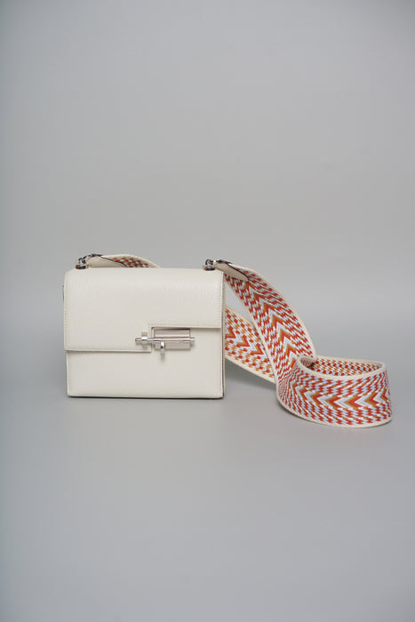 Hermes Mini Verrou in Nata Chevre Phw