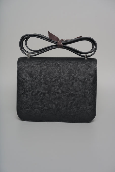 Hermes Constance 18 in Black Epsom Phw (Brand New)
