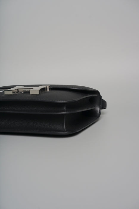 Hermes Constance 18 in Black Epsom Phw (Brand New)
