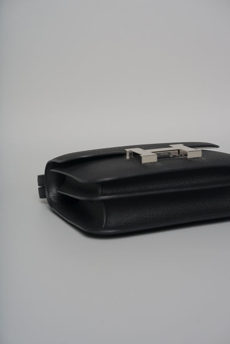 Hermes Constance 18 in Black Epsom Phw (Brand New)