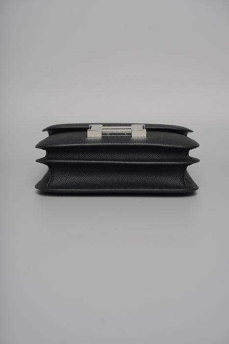 Hermes Constance 18 in Black Epsom Phw (Brand New)
