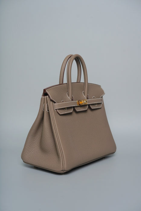 Hermes Birkin 25 in Etoupe Togo Ghw