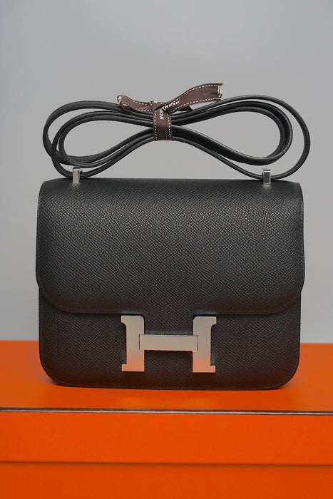 Hermes Constance 18 in Black Phw (Brand New)