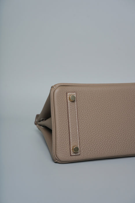 Hermes Birkin 25 in Etoupe Togo Ghw