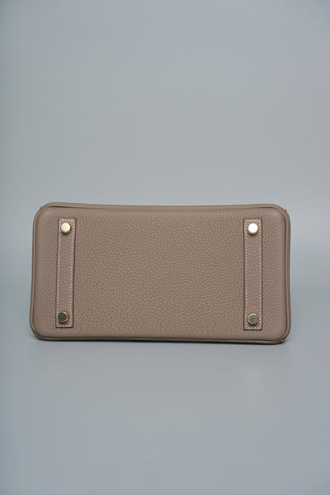 Hermes Birkin 25 in Etoupe Togo Ghw
