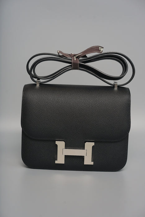 Hermes Constance 18 in Black Phw (Brand New)