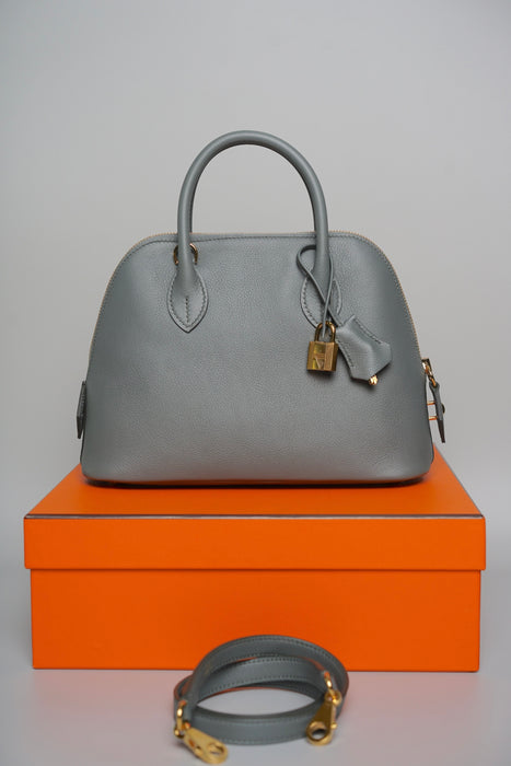 Hermes Bolide 25 in Vert Amanda Ghw