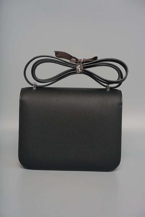 Hermes Constance 18 in Black Phw (Brand New)
