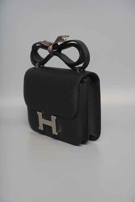 Hermes Constance 18 in Black Phw (Brand New)
