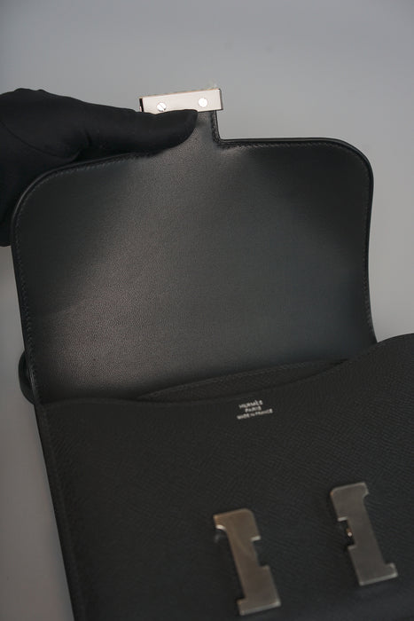 Hermes Constance 18 in Black Phw (Brand New)
