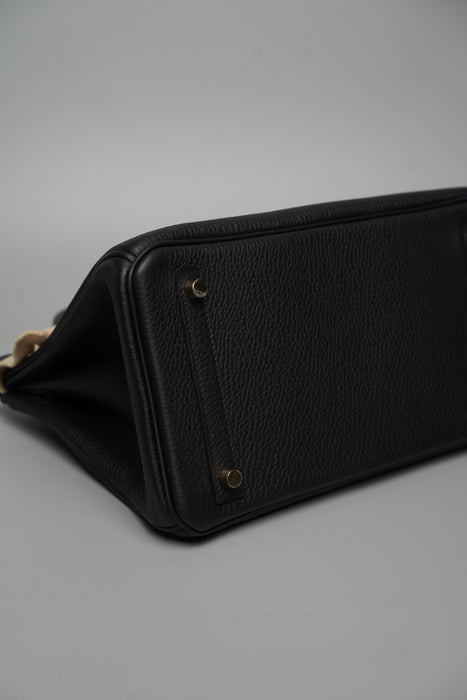 Hermes Birkin 30 in Black Togo Ghw (Brand New)
