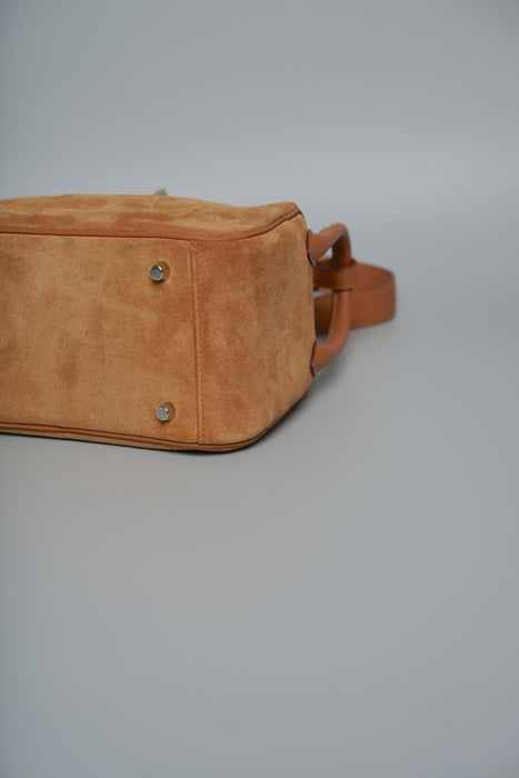 Hermes Grizzly Mini Lindy in Gold Phw