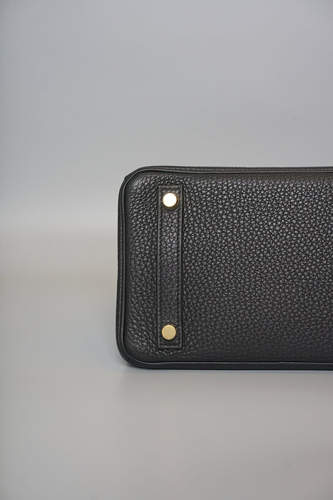 Hermes Birkin 25 Touch in Black Shiny Niloticus x Togo Ghw (Brand New)