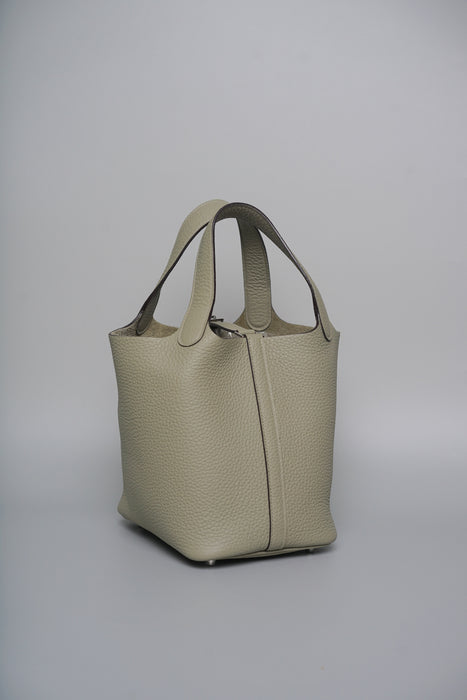 Hermes Picotin 18 in Sauge Phw (Brand New)