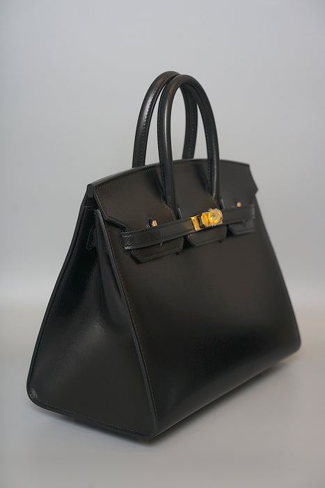 Hermes Birkin 25 Sellier in Black Box Ghw (Brand New)