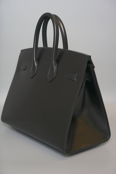 Hermes Birkin 25 Sellier in Black Box Ghw (Brand New)