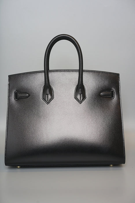 Hermes Birkin 25 Sellier in Black Box Ghw (Brand New)
