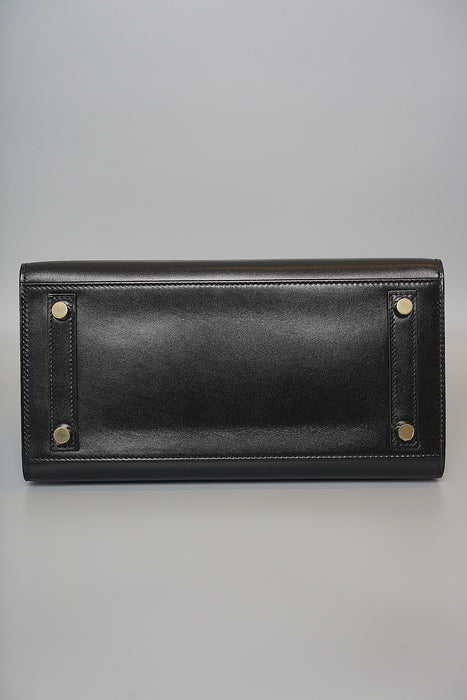 Hermes Birkin 25 Sellier in Black Box Ghw (Brand New)