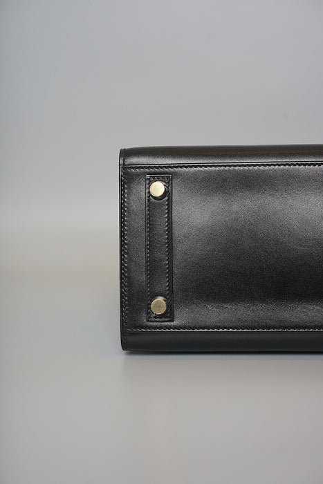 Hermes Birkin 25 Sellier in Black Box Ghw (Brand New)