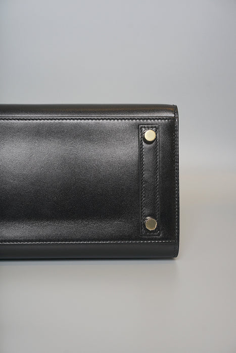 Hermes Birkin 25 Sellier in Black Box Ghw (Brand New)