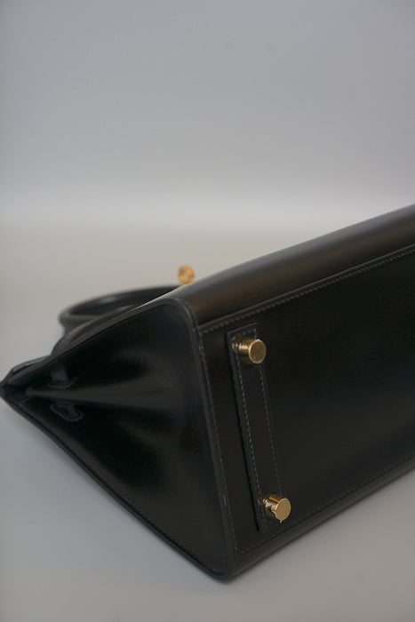 Hermes Birkin 25 Sellier in Black Box Ghw (Brand New)