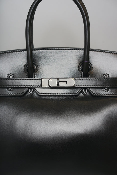 Hermes Birkin 30 in So Black Phw