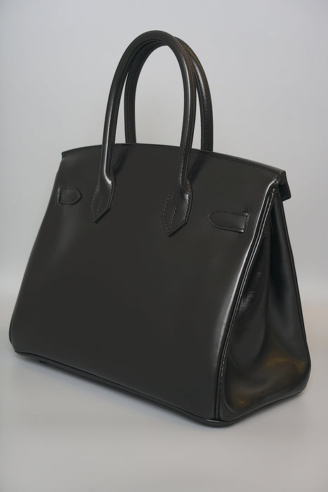 Hermes Birkin 30 in So Black Phw