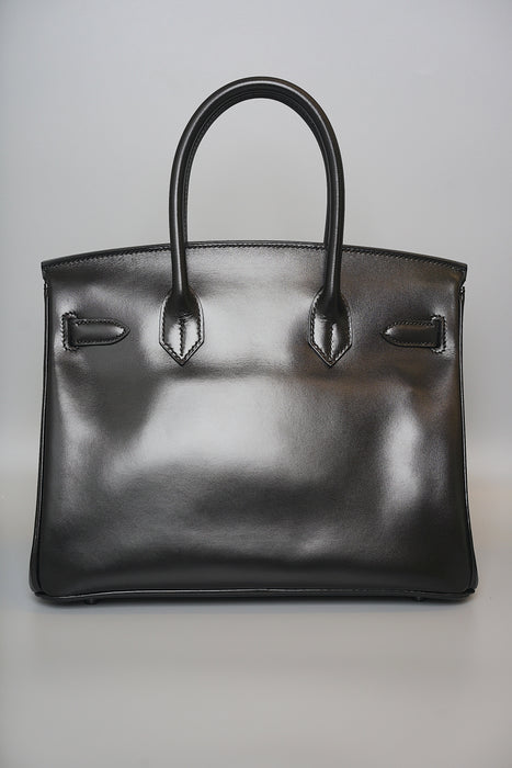 Hermes Birkin 30 in So Black Phw
