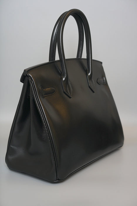Hermes Birkin 30 in So Black Phw