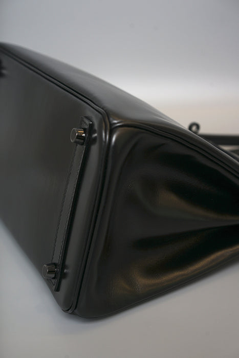 Hermes Birkin 30 in So Black Phw