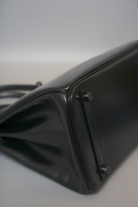 Hermes Birkin 30 in So Black Phw