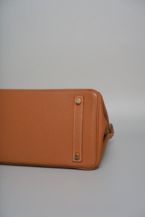 Hermes Birkin 30 in Gold Togo Ghw